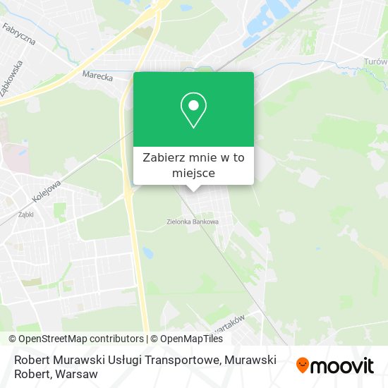 Mapa Robert Murawski Usługi Transportowe, Murawski Robert