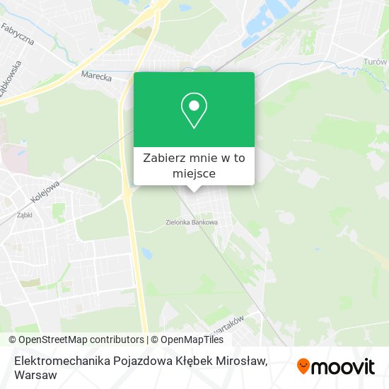 Mapa Elektromechanika Pojazdowa Kłębek Mirosław