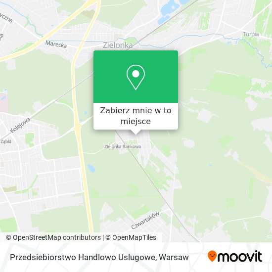 Mapa Przedsiebiorstwo Handlowo Uslugowe