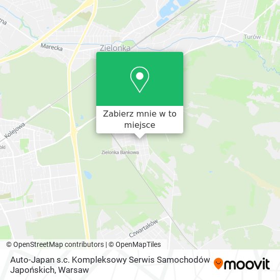 Mapa Auto-Japan s.c. Kompleksowy Serwis Samochodów Japońskich