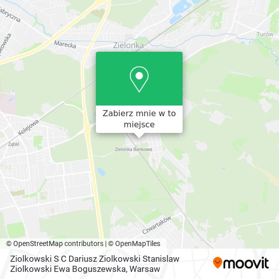 Mapa Ziolkowski S C Dariusz Ziolkowski Stanislaw Ziolkowski Ewa Boguszewska