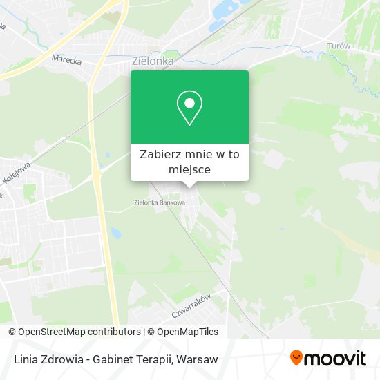 Mapa Linia Zdrowia - Gabinet Terapii