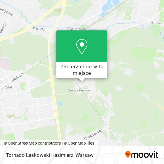 Mapa Tornado Laskowski Kazimierz