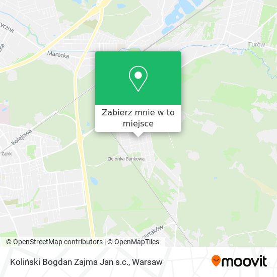 Mapa Koliński Bogdan Zajma Jan s.c.