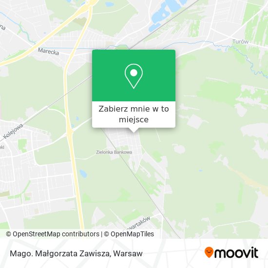 Mapa Mago. Małgorzata Zawisza