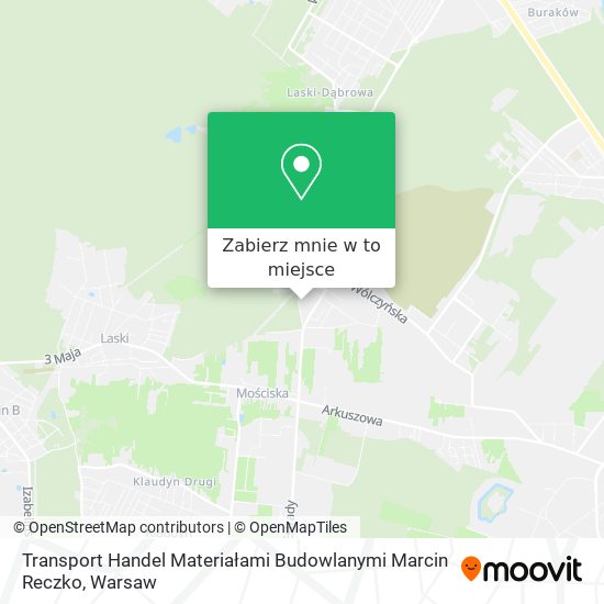 Mapa Transport Handel Materiałami Budowlanymi Marcin Reczko