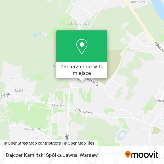 Mapa Dajczer Kamiński Spółka Jawna