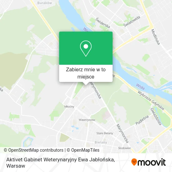 Mapa Aktivet Gabinet Weterynaryjny Ewa Jabłońska