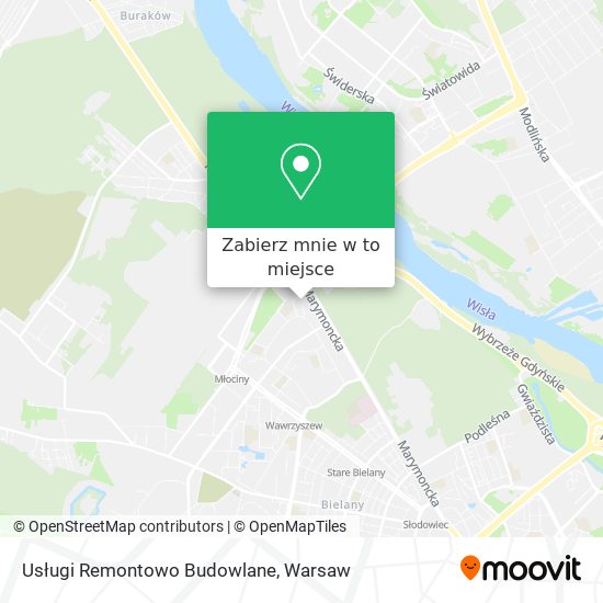 Mapa Usługi Remontowo Budowlane