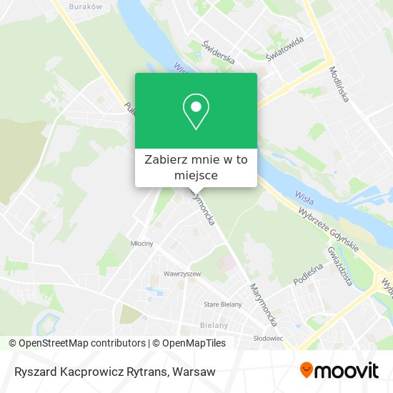 Mapa Ryszard Kacprowicz Rytrans