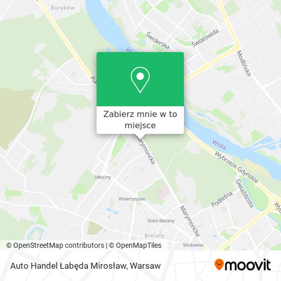 Mapa Auto Handel Łabęda Mirosław