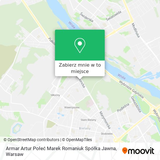 Mapa Armar Artur Połeć Marek Romaniuk Spółka Jawna