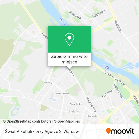 Mapa Świat Alkoholi - przy Agorze 2