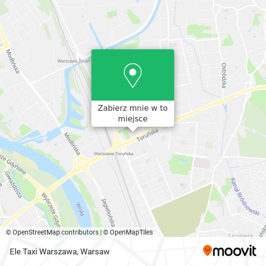 Mapa Ele Taxi Warszawa