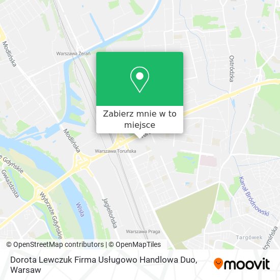 Mapa Dorota Lewczuk Firma Usługowo Handlowa Duo