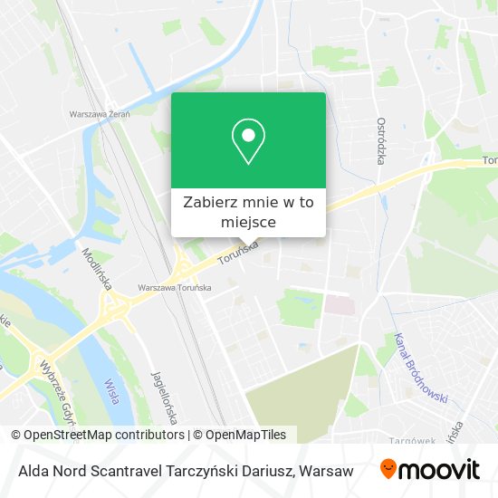 Mapa Alda Nord Scantravel Tarczyński Dariusz