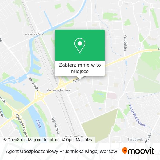 Mapa Agent Ubezpieczeniowy Pruchnicka Kinga