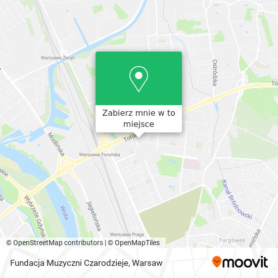 Mapa Fundacja Muzyczni Czarodzieje