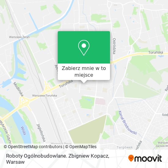 Mapa Roboty Ogólnobudowlane. Zbigniew Kopacz