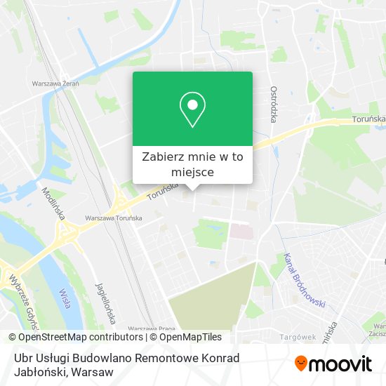 Mapa Ubr Usługi Budowlano Remontowe Konrad Jabłoński