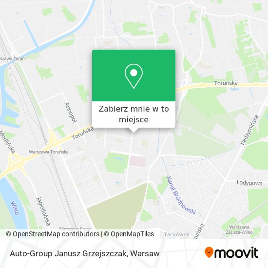 Mapa Auto-Group Janusz Grzejszczak