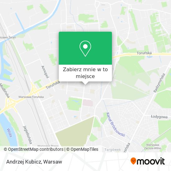 Mapa Andrzej Kubicz