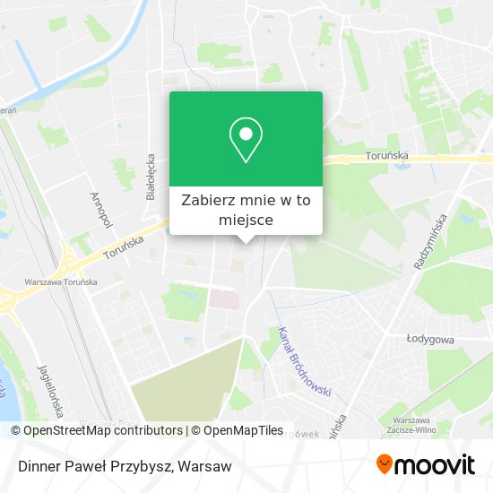 Mapa Dinner Paweł Przybysz