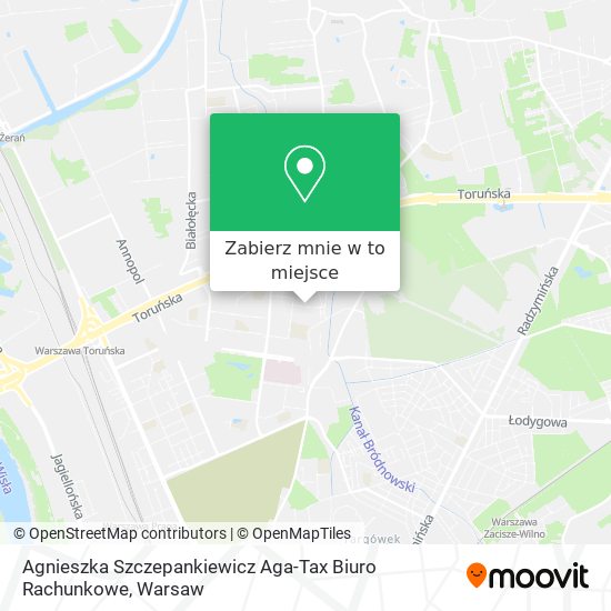 Mapa Agnieszka Szczepankiewicz Aga-Tax Biuro Rachunkowe