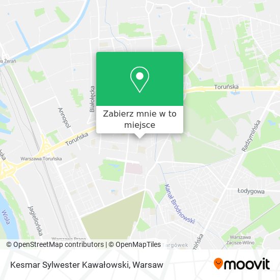 Mapa Kesmar Sylwester Kawałowski