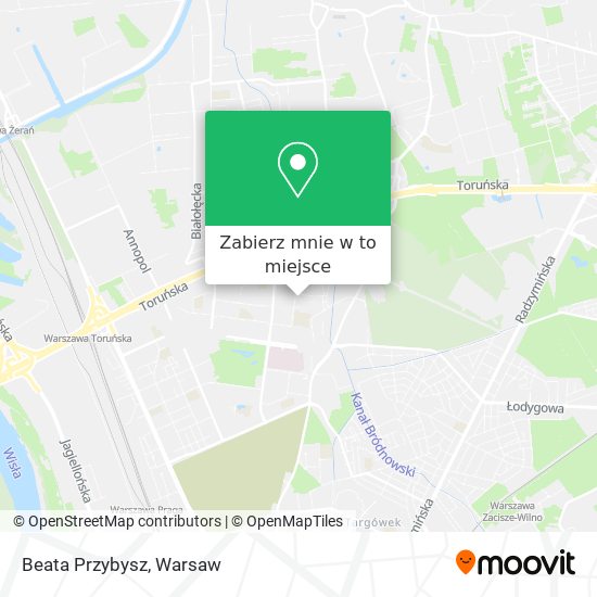 Mapa Beata Przybysz