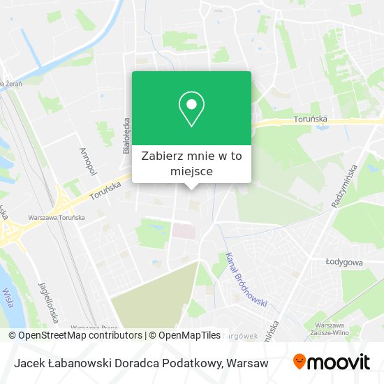 Mapa Jacek Łabanowski Doradca Podatkowy