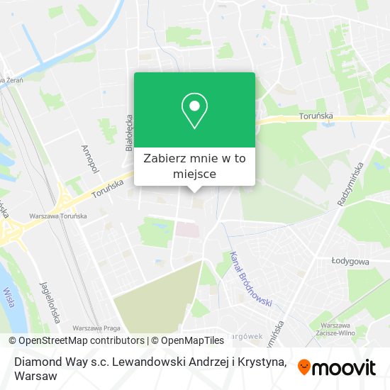 Mapa Diamond Way s.c. Lewandowski Andrzej i Krystyna