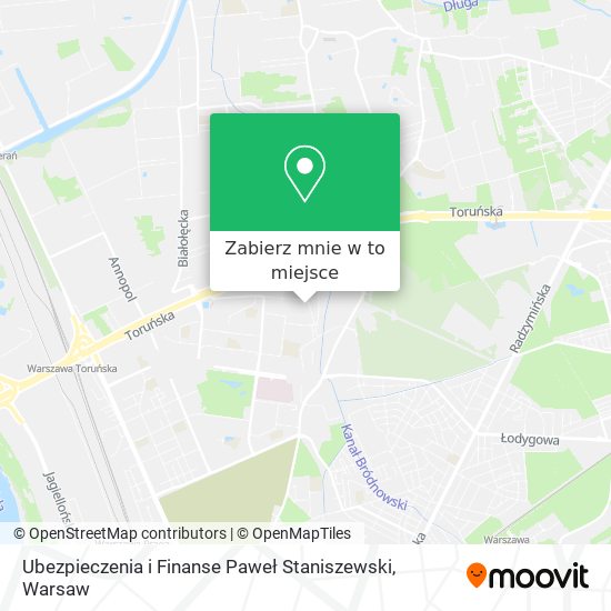 Mapa Ubezpieczenia i Finanse Paweł Staniszewski