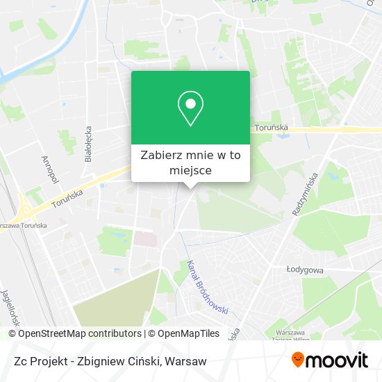 Mapa Zc Projekt - Zbigniew Ciński