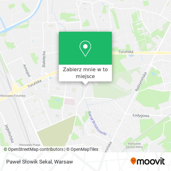 Mapa Paweł Słowik Sekal