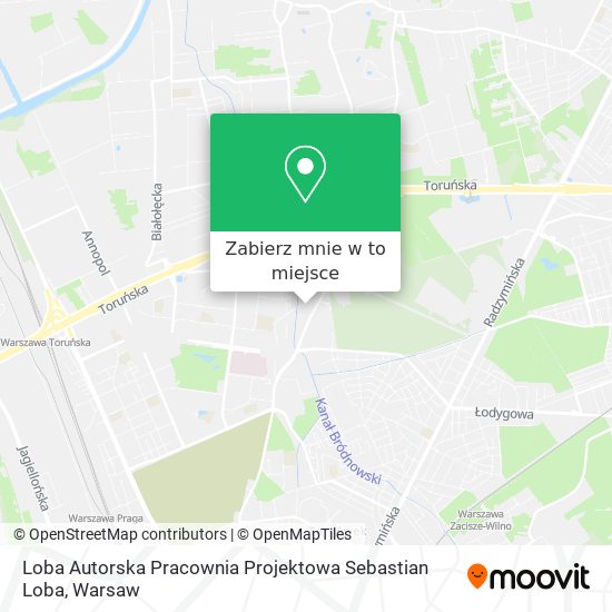 Mapa Loba Autorska Pracownia Projektowa Sebastian Loba