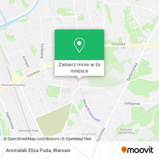 Mapa Aromalab Eliza Puda