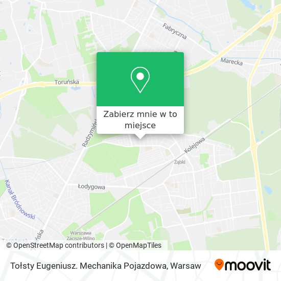 Mapa Tołsty Eugeniusz. Mechanika Pojazdowa