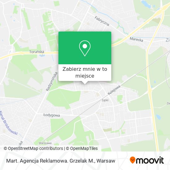 Mapa Mart. Agencja Reklamowa. Grzelak M.