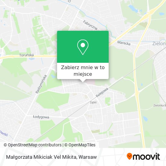 Mapa Małgorzata Mikiciak Vel Mikita