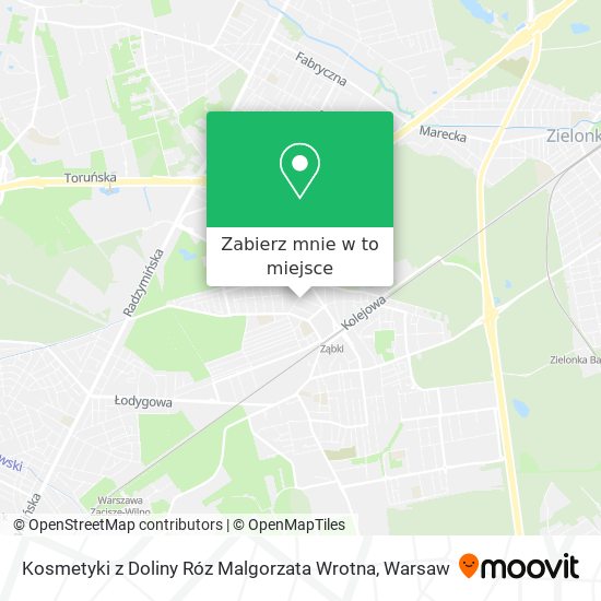 Mapa Kosmetyki z Doliny Róz Malgorzata Wrotna