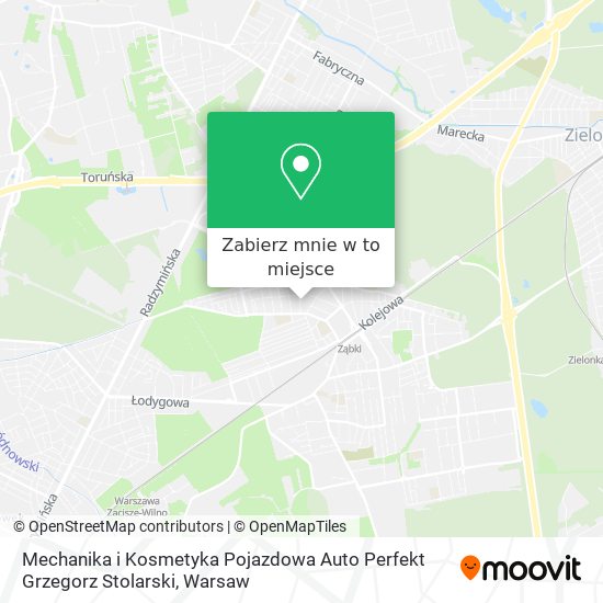 Mapa Mechanika i Kosmetyka Pojazdowa Auto Perfekt Grzegorz Stolarski