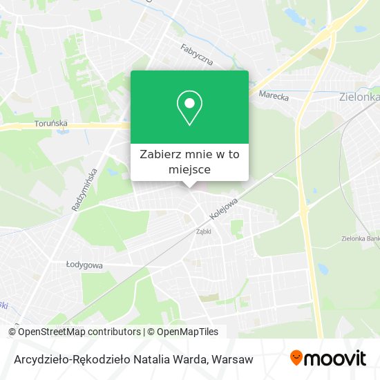 Mapa Arcydzieło-Rękodzieło Natalia Warda