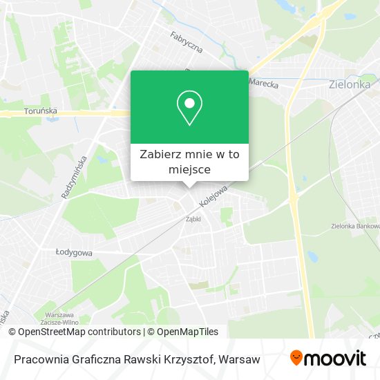 Mapa Pracownia Graficzna Rawski Krzysztof