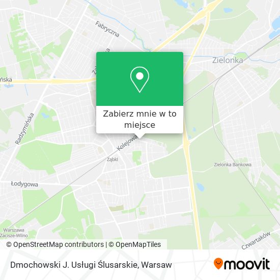 Mapa Dmochowski J. Usługi Ślusarskie