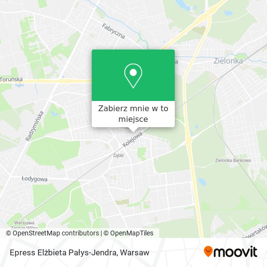 Mapa Epress Elżbieta Pałys-Jendra