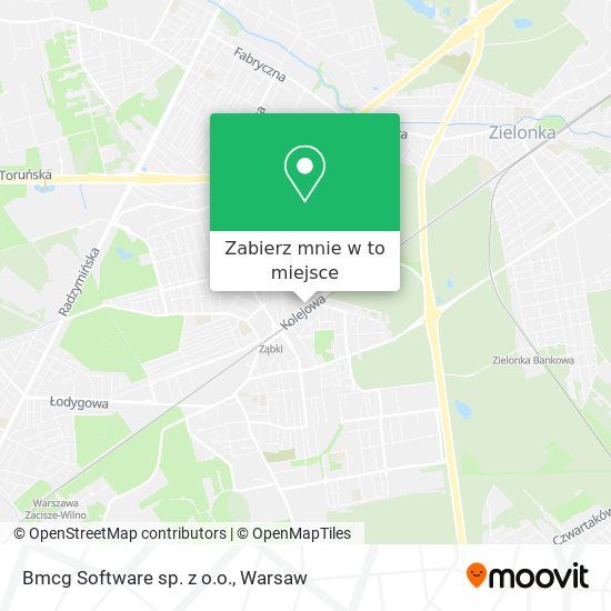 Mapa Bmcg Software sp. z o.o.