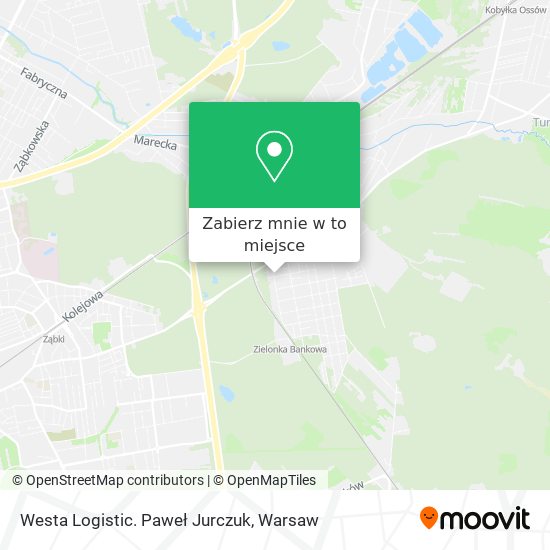 Mapa Westa Logistic. Paweł Jurczuk