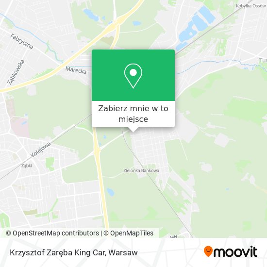 Mapa Krzysztof Zaręba King Car