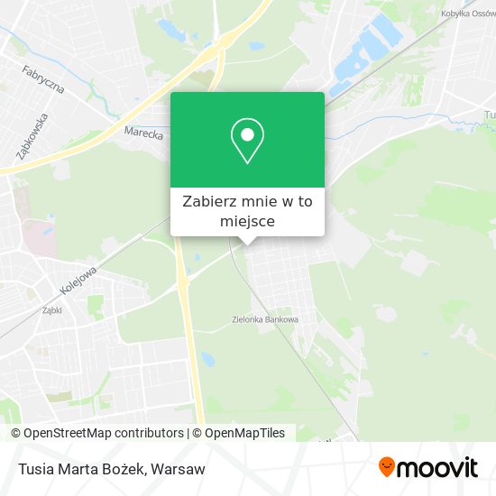 Mapa Tusia Marta Bożek